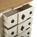 Chest of drawers Kaira Wood Pine (36 x 104,5 x 50 cm)