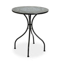 Side table Mosaic Circular Turquoise Metal (60 x 71 cm)