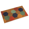 Doormat Hexagonal Polyester (40 x 2 x 70 cm)