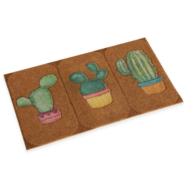 Doormat Cactus Polyester (40 x 2 x 70 cm)