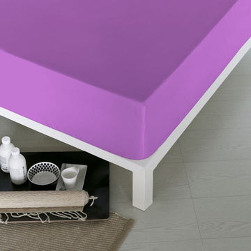 Fitted bottom sheet Naturals Lilac