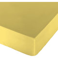 Fitted bottom sheet Naturals Yellow