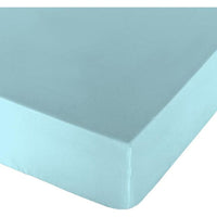 Fitted bottom sheet Naturals Blue