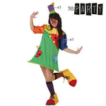 Costume for Adults Female Clown Multicolour XS/S