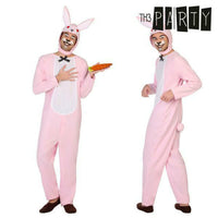 Costume for Adults Pink Rabbit (2 pcs)