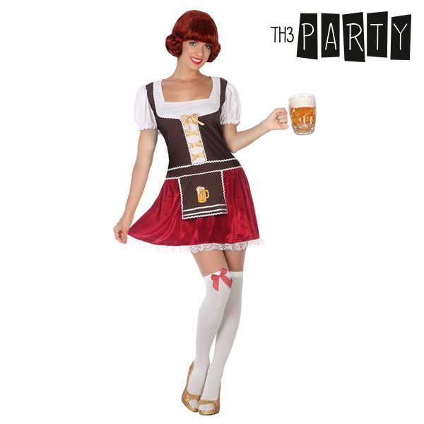 Costume for Adults Velvet german woman (2 Pcs)