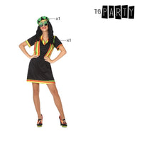 Costume for Adults Jamaican Black (2 Pcs)