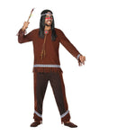 Costume for Adults American Indian Brown XL