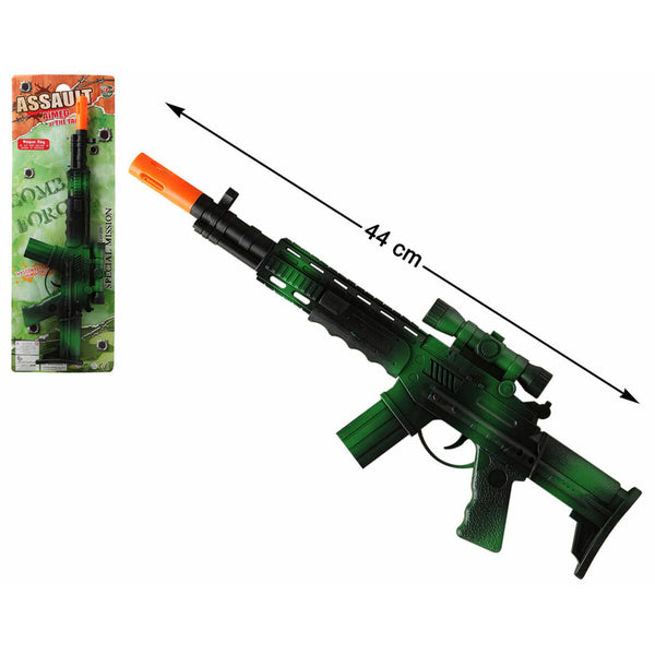 Military Machine Gun Green 44 cm