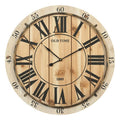 Wall Clock Circular Brown (60 x 60 x 4,5 cm)