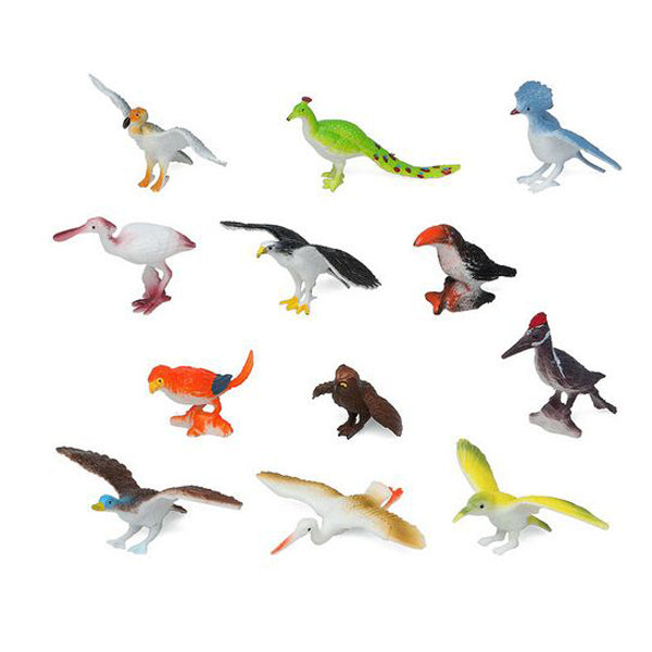 Set of Wild Animals 110180 Bird (12 Pcs)