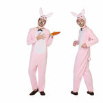 Costume for Adults Pink Rabbit (2 pcs)