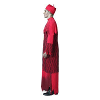 Costume for Adults Halloween Cardinal Red