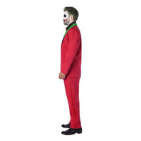 Costume for Adults Red Male Clown Joker