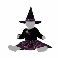 Costume Witch Baby Purple