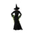 Costume Witch Adults Green