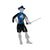 Costume for Children Male Musketeer Blue