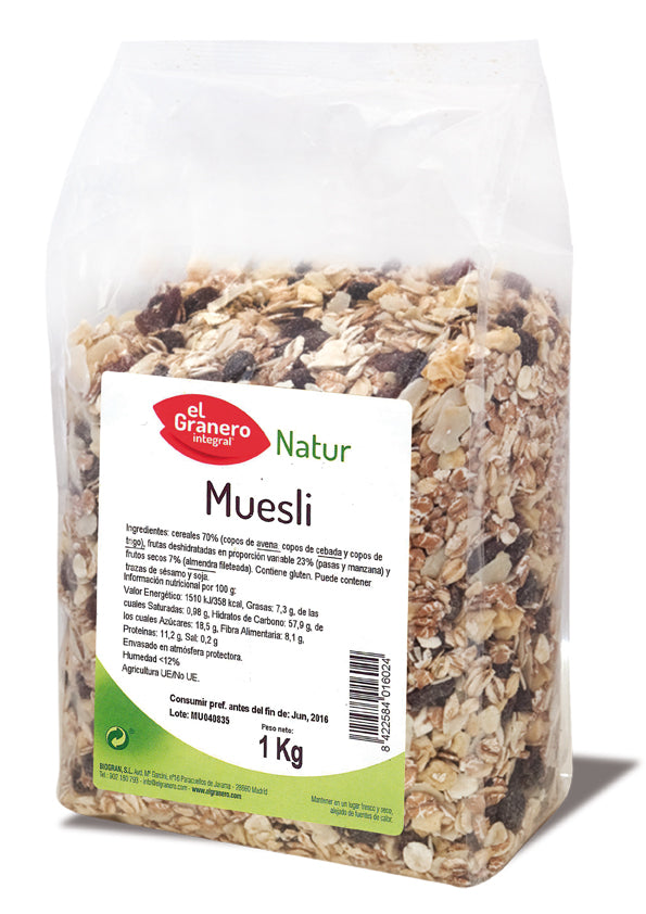 "Granero Muesli 1 Kg No Biologico"