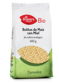 "Granero Bolitas De Maiz Con Miel Bio 400g"