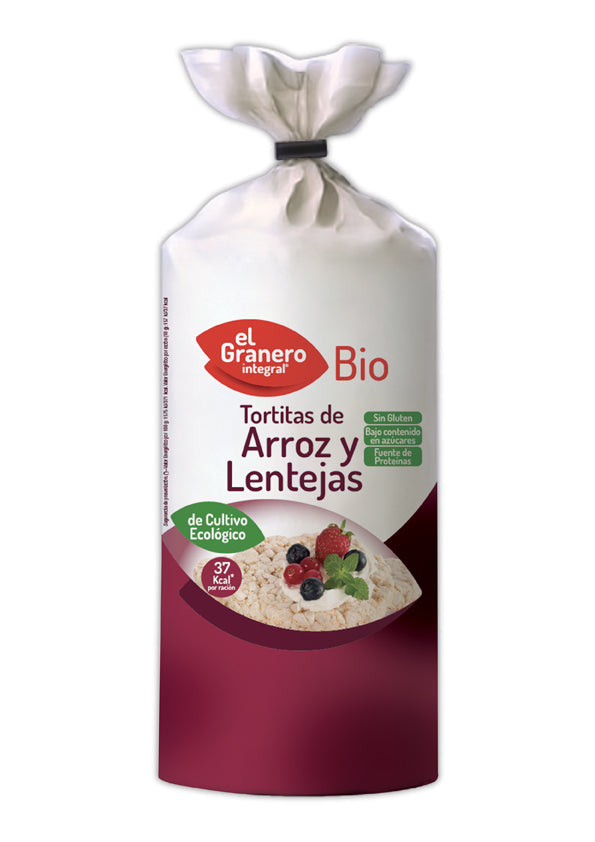 "Granero Tortitas De Arroz y Lentejas Bio 115g"