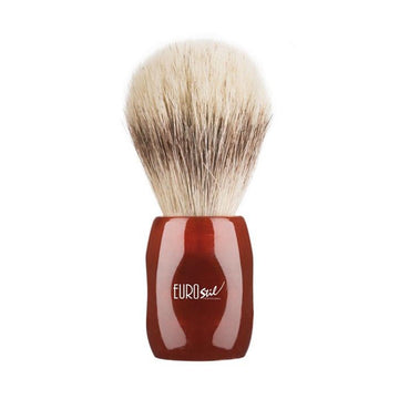 "Eurostil Brocha Afeitar Pelo Caballo-Cerdo 24mm M-Rojo"