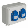 Socket box Solera 816-5 Watertight 15,3 x 10 x 6,5 cm 250 V 16 A IP54