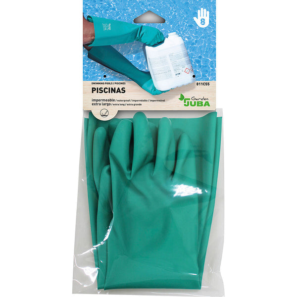 Work Gloves JUBA Satin finish Nitrile Pool