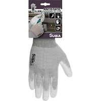 Work Gloves JUBA Anti-static Grey Nylon Carbon fibre