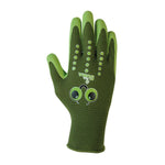 Gardening gloves JUBA Green Children's Nylon Latex