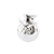 Money box DKD Home Decor Silver Porcelain Owl