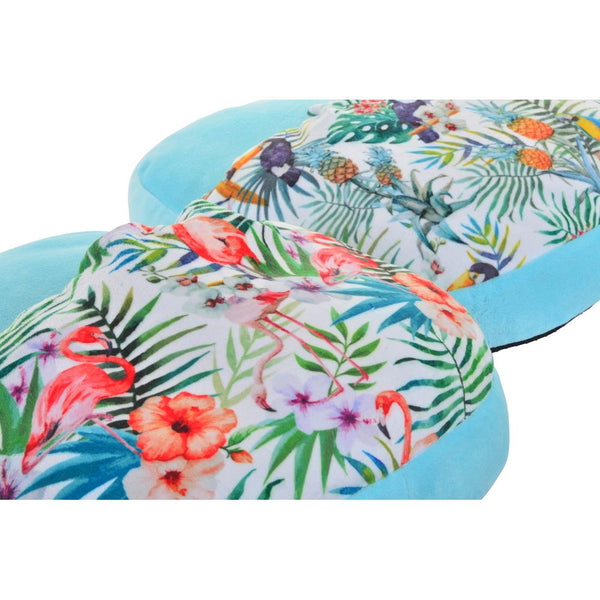 Foot warmer DKD Home Decor Tropical (2 pcs)