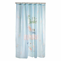 Shower Curtain DKD Home Decor Blue