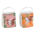 Door stop DKD Home Decor Sequins Polyester (2 pcs)