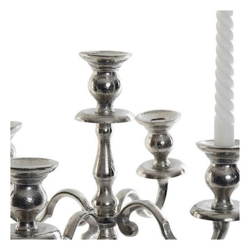 Candelabra Dekodonia Silver Aluminium (26 x 26 x 49 cm)