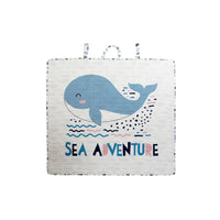 Baby blanket DKD Home Decor Polyester Fish (100 x 100 x 2 cm)