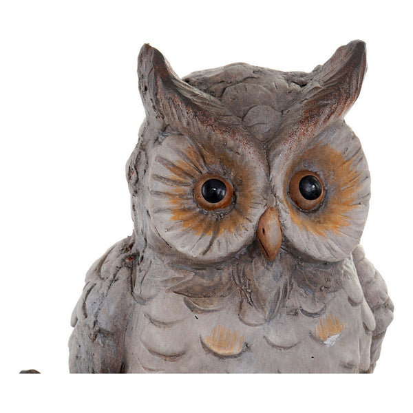 LED spotlight DKD Home Decor Owl Resin (25 x 20 x 41 cm)