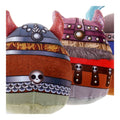 Fluffy toy DKD Home Decor Polyester Male Viking (4 pcs) (11 x 7 x 14 cm)