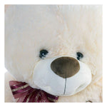 Teddy Bear DKD Home Decor With bows Polyester (50 x 40 x 42 cm)