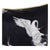 Cushion DKD Home Decor Birds Black Red (45 x 45 cm) (2 pcs)