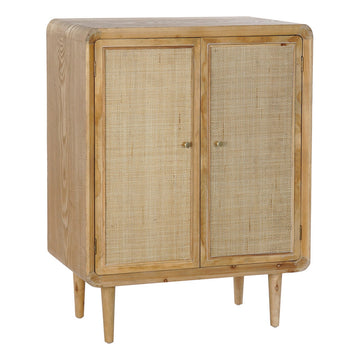 Sideboard DKD Home Decor Rattan Fir MDF (80 x 40 x 105 cm) (Refurbished D)