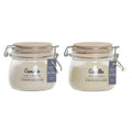 Candle DKD Home Decor Vanilla (2 pcs) (12 x 12 x 1 cm)