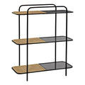 Shelves DKD Home Decor Metal Rattan (82 x 35 x 100 cm)