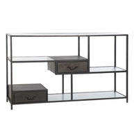 Shelves DKD Home Decor Metal Crystal (140 x 35 x 83 cm)