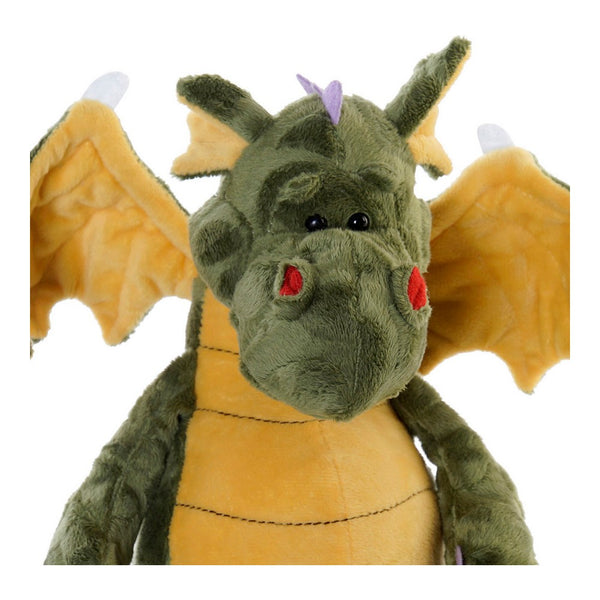 Fluffy toy DKD Home Decor Polyester Polypropylene (PP) Dragon (18 x 29 x 25 cm)