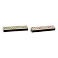 Wooden Game DKD Home Decor Stripes (Wood) (ABS) (2 pcs)