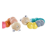 Wooden Game DKD Home Decor Worm (2 pcs)