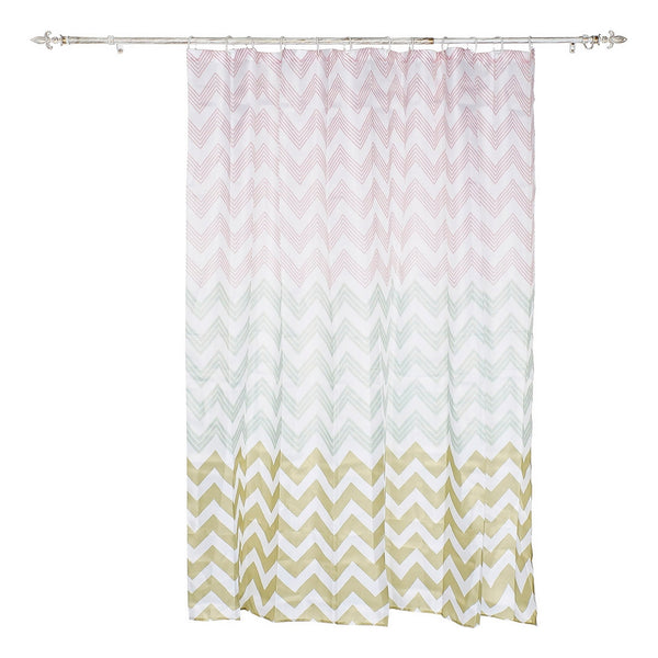 Shower Curtain DKD Home Decor Polyester (180 x 200 cm)