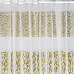 Shower Curtain DKD Home Decor White PE (Polyethylene) Golden EVA (180 x 200 x 200 cm)