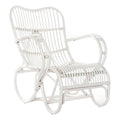 Armchair DKD Home Decor White Rattan (75 x 85 x 85 cm)