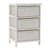 Chest of drawers DKD Home Decor White Paolownia wood (42 x 32 x 63 cm)